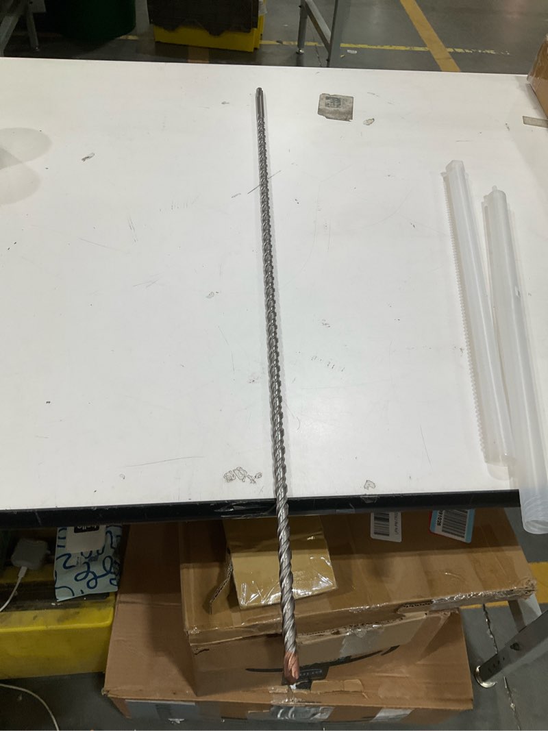 Condition photo showing Good Condition for 15/32 in x 10.2 in (20 x 260mm) sds plus rotary hammer drill bit, concrete drill bit for concrete, brick, cement and stone, (length : 260mm / 10.2 inch, 215/32 inch ? 20mm) 15/32 inch ? 20mm ) length : 260mm / 10.2 inch