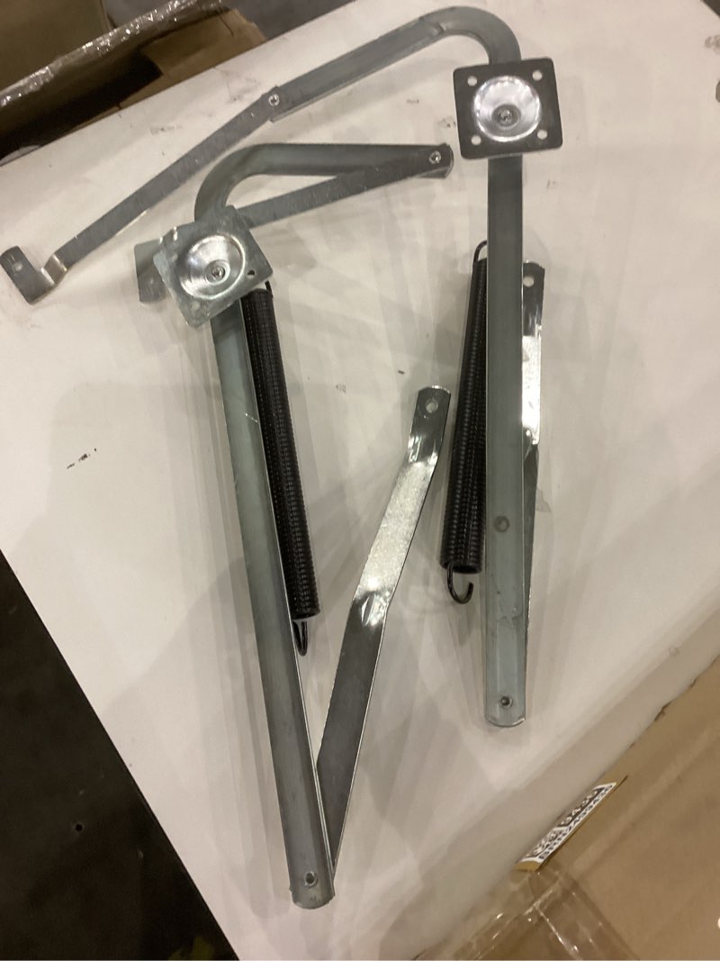 Pull down rack hinges