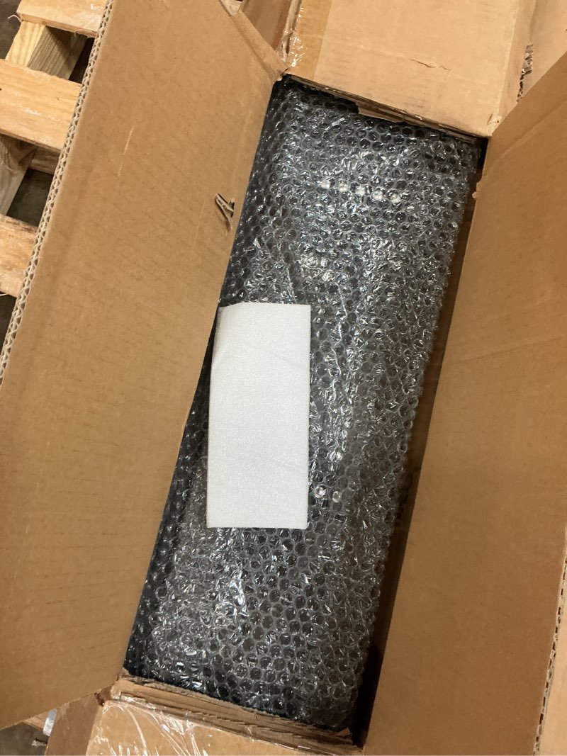 Condition photo showing New/Like New for VEVOR Double Folding Security Gate, 87" H x 150" W Folding Door Gate, Steel Accordion Security Gate, Flexible Expanding Security Gate, 360° Rolling Barricade Gate, Scissor Gate or Door with Keys