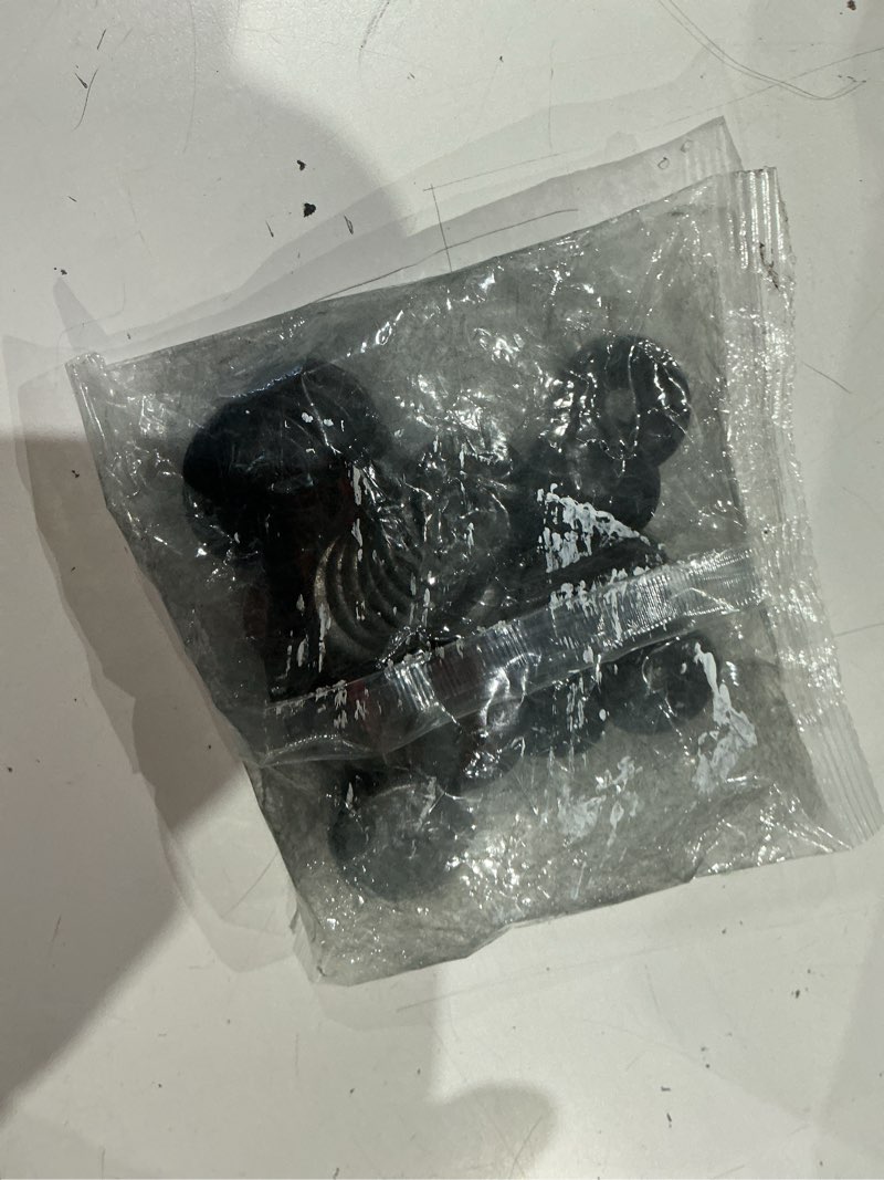 Condition photo showing Good Condition for 1/4 x 1 inch 18-8(304) stainless steel fender washers, black zinc plated flat washers for screws and bolts, 50 pieces large repair washers for home and industrial use 1/4x1"