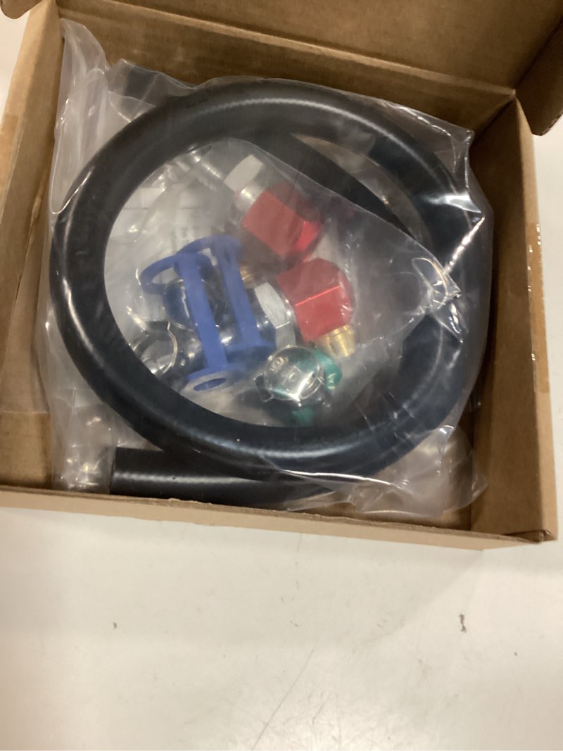 Condition photo showing New/Like New for 800-671 a/c line splice kit for 3/8" line with no. 6 hose 24 inches, air conditioning repair splice connector kit, universal fit for 3/8" line to hose repair 800-671 for 3/8in