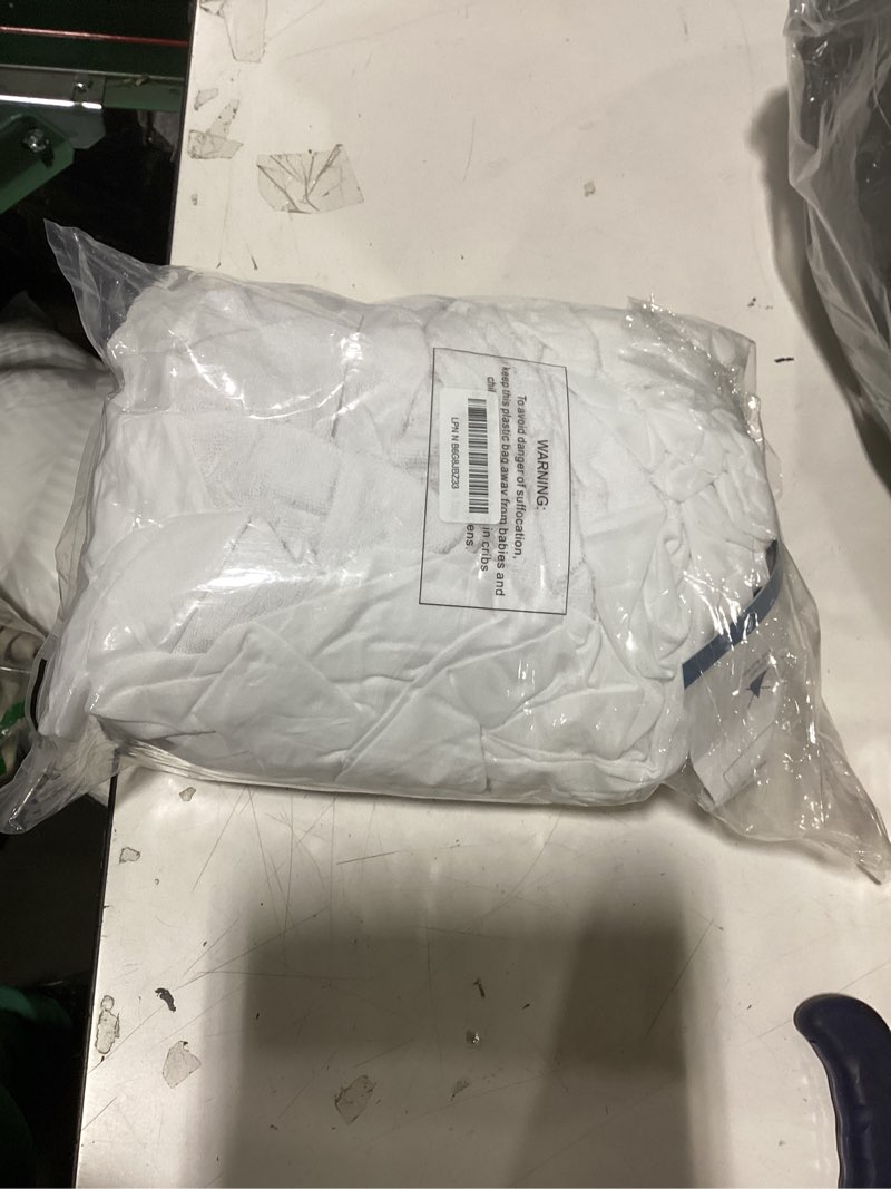 Condition photo showing As Is for beckham hotel collection bed pillows standard/queen size set of 2 - original soft down alternative pillow for sleeping - soft support for back, stomach or side sleepers queen / standard white