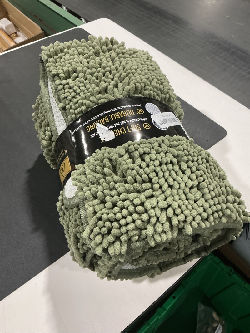 LOCHAS Luxury Bathroom Rug Shaggy Bath Mat 24 x 70 Inch, Washable Non Slip Bath Rugs for Bathroom Sh