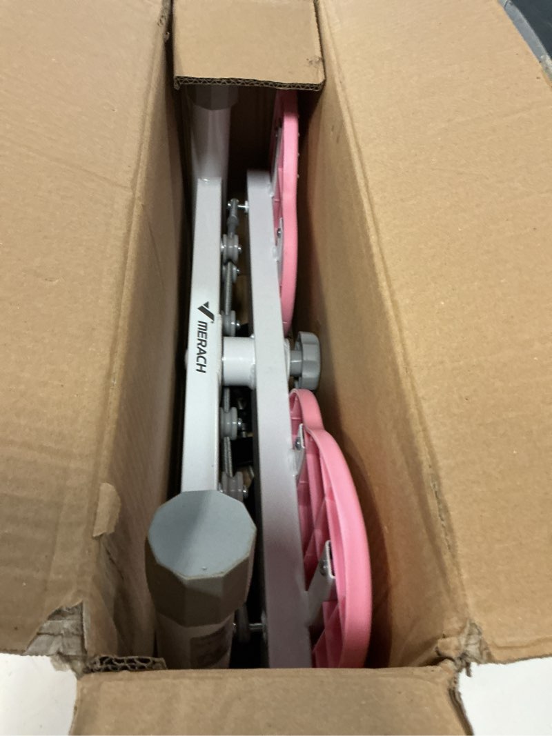 Condition photo showing Good Condition for merach waist twister machine exercise, ab twist board with 300 lbs weight capacity, abs workout for slim waist and core ab exercise, noiseless home gym equipment for women men pink