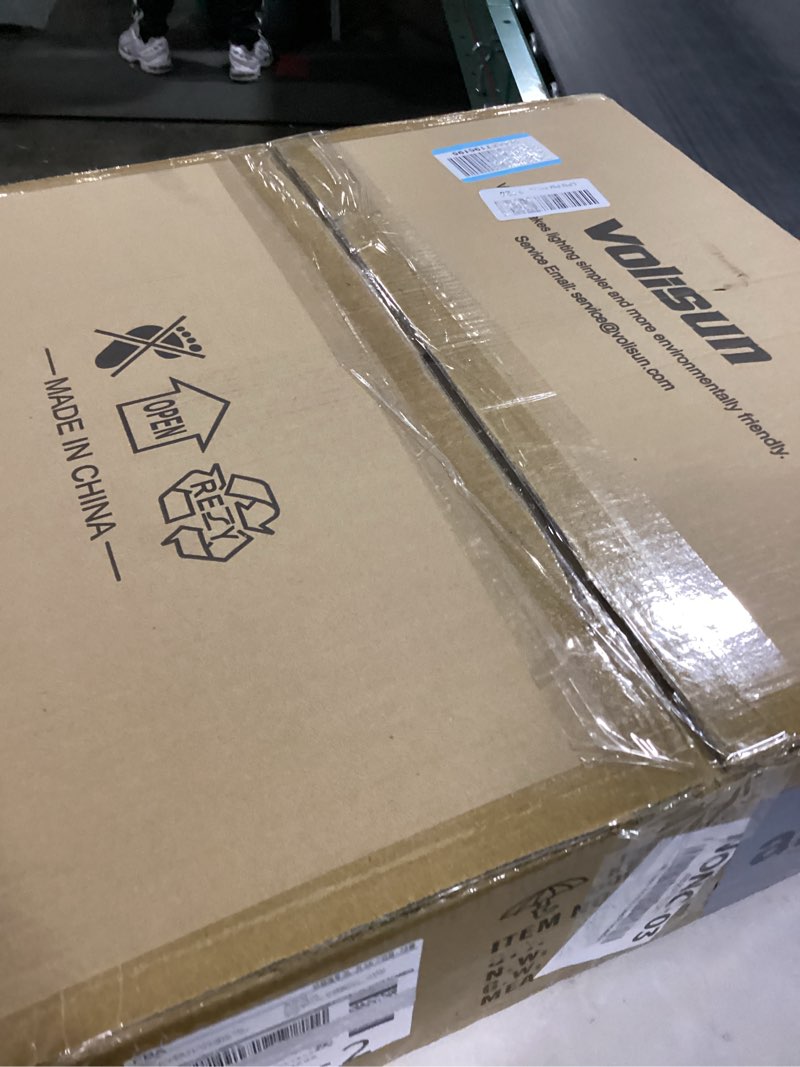 Condition photo showing Good Condition for VOLISUN Low Profile Ceiling Fans with Lights and Remote, 19.7in Flush Mount Ceiling Fans with Light,