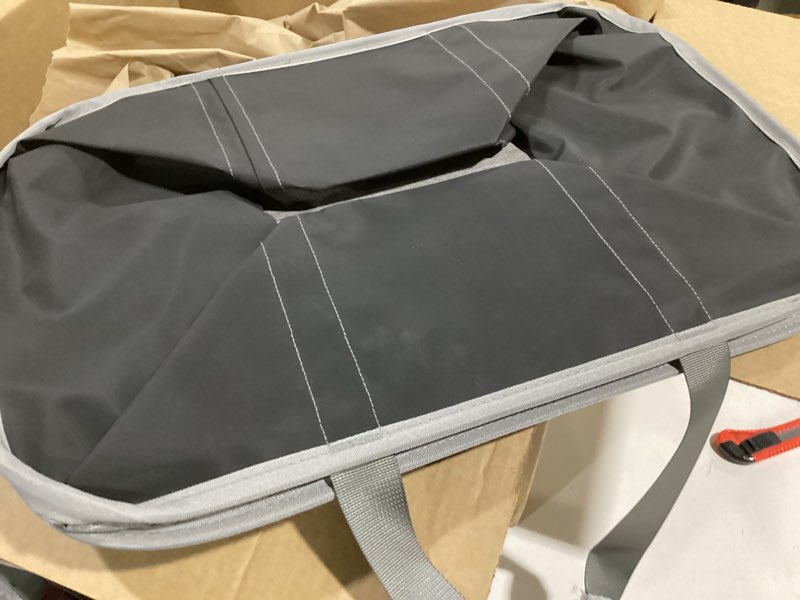 Condition photo showing Good Condition for Joseph Joseph Hold-All Max Collapsible 55L/14.5 Gallon Washing Laundry Basket Bag, Durable Fabric, Moisture Resistant, Grey Bag 55L Grey