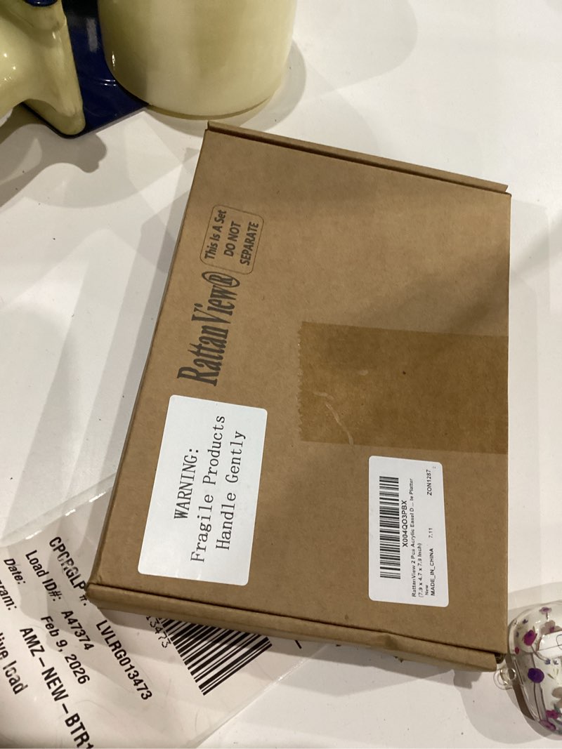 Condition photo showing New/Like New for 2 Pcs Acrylic Book Stand, Clear Easel Stand for Display, Acrylic Plate Picture Frame Display Holder for Picture Book Decorative Plate Platter Photo(6 x 4 x 5.5 Inch)