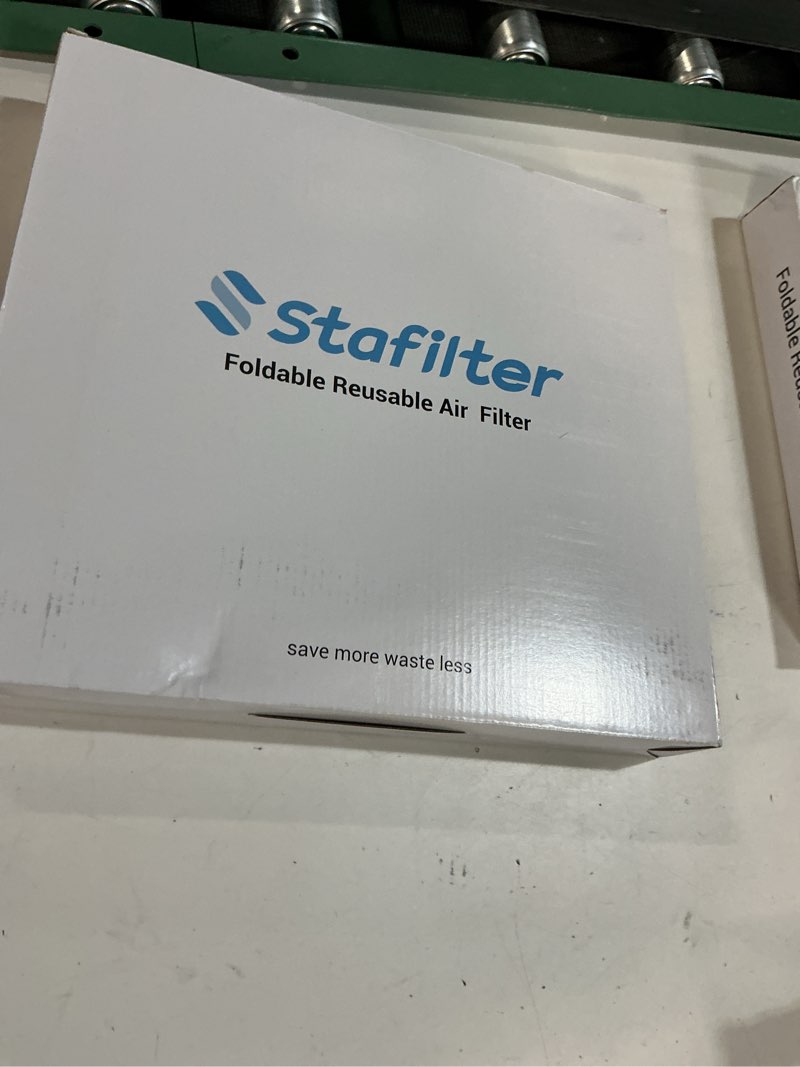 Condition photo showing New/Like New for Reusable 14x25x1 Air Filter (MERV 8), 1 Foldable Frame + 6 Refills (Not Individual Filters), Greener HVAC AC Furnace Air Filters MPR 700&FPR 5(Actual Size:13.75"x24.75"x0.75") 14x25x1 (MERV 8) 1 Frame & 6 Refills