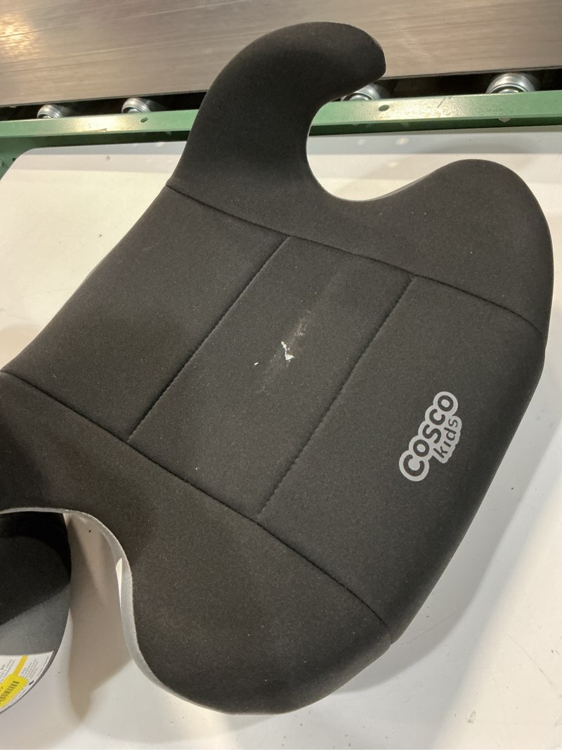 Condition photo showing As Is for asiento booster para carro cosco kids rise lx color fossil black 