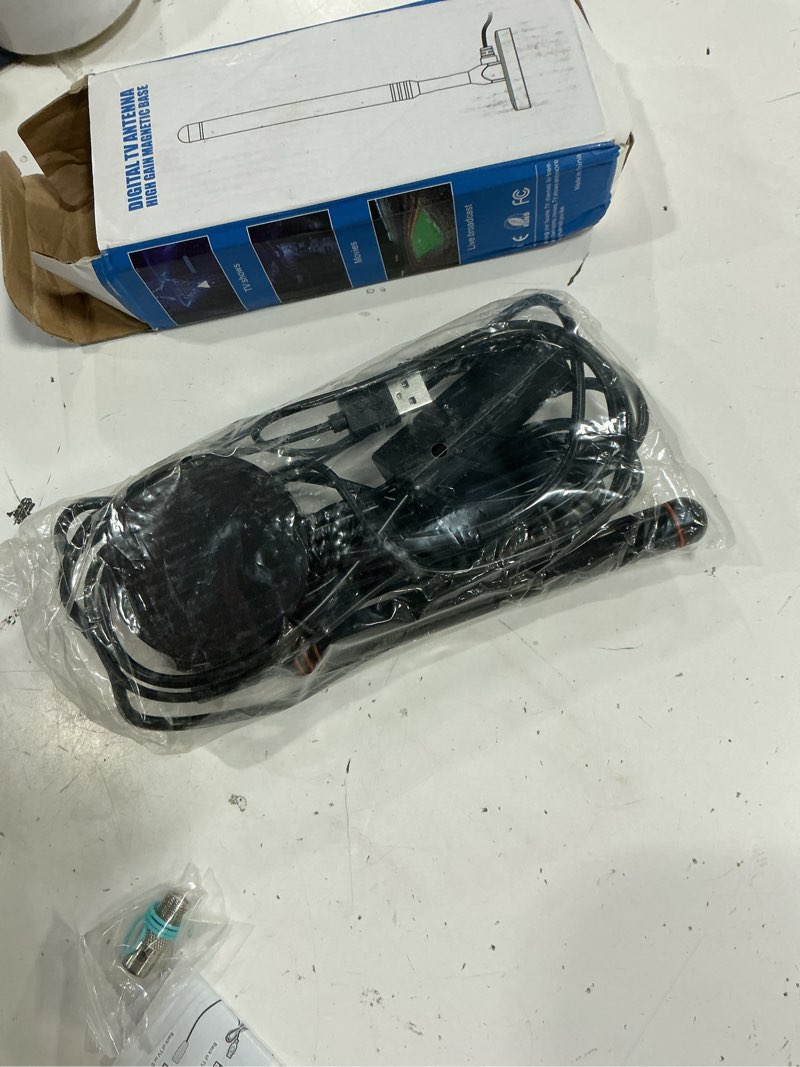 Condition photo showing Good Condition for tv antenna indoor antenna for smart tv for long range reception and all smart tvs hd digital antenna with amplifier signal booster for local channels supports 4k 1080p-2025 upgrade