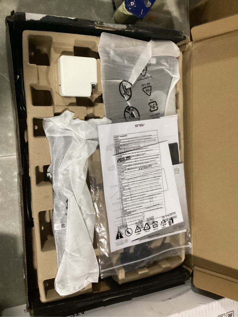 Condition photo showing As Is for ASUS ProArt Display 24” (23.8 inch viewable) 1440P Professional Monitor (PA24ACRV) – IPS, QHD (2560 x 1440),Pre-Calibrated, 95% DCI-P3, ?E < 2, Calman Verified, USB-C PD 96W, HDR400, 3 yr Warranty 24" QHD USB-C HDR 400 Mac