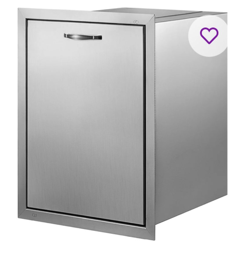 33'' Stainless Steel Drop-In Door & Drawer Combo VEVO
