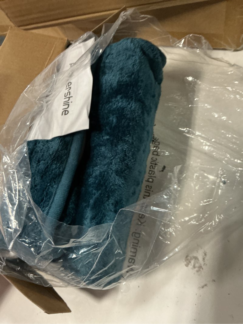Condition photo showing Good Condition for ambershine 17''x33'' xxxl king size heating pad with 12 temperature settings & 4 auto-off countdown timers, pain relief for back/neck/shoulders/abdomen/legs, christmas gifts for mom dad (dark teal)
