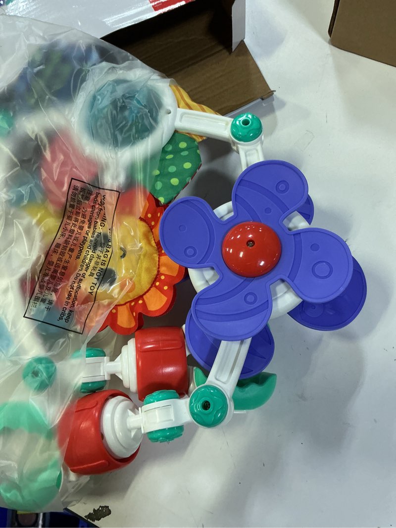 Condition photo showing Good Condition for Baby Activity Arch Toy Bar for Stroller, Bassinets and Car Seat, Adjustable Crib Toys Hanging Attachment, Sensory Development Toys with Rattles Colorful