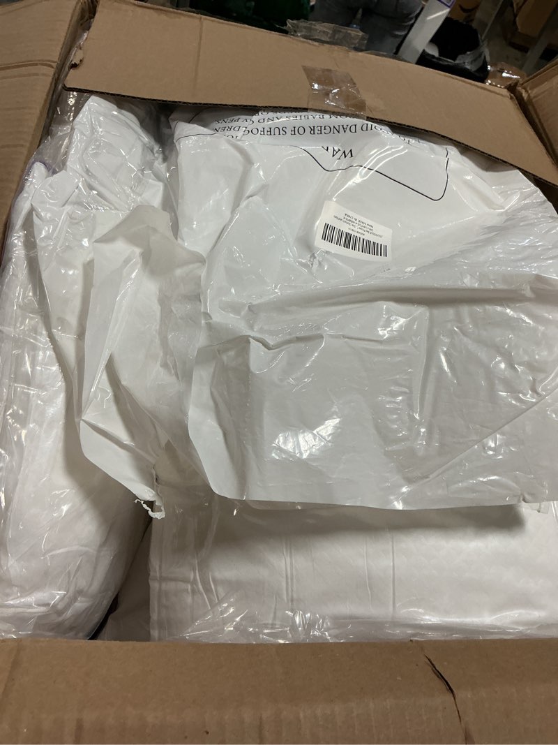 Condition photo showing Good Condition for jollyvogue pillows king size set of 4, washable supportive bed pillows with super soft down alternative fill, luxury fluffy hotel quality for side, back, and stomach sleepers 4 king