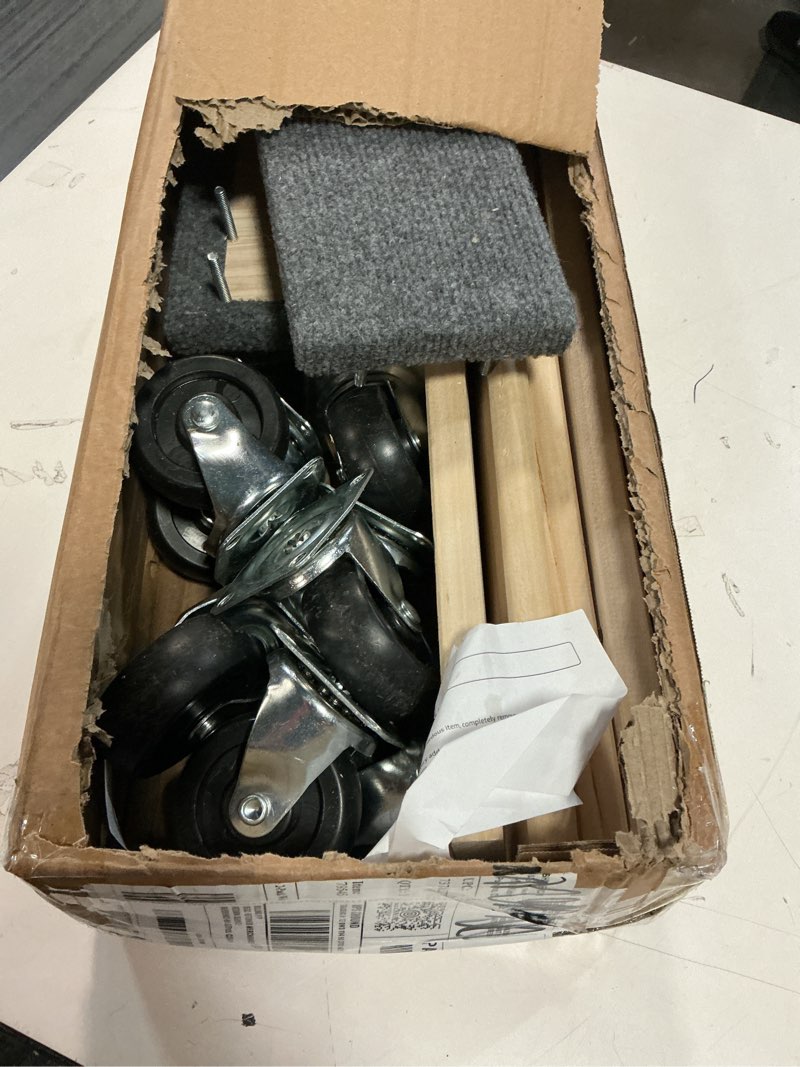 Condition photo showing Good Condition for SIMPLI-MAGIC 79545 30 in. x 18 in. Hardwood Furniture Moving Dolly 1,320 lbs. Capacity – 4 Swivel Wheels Heavy-Duty Furniture Dollies, 2 Pack 1320 LBS