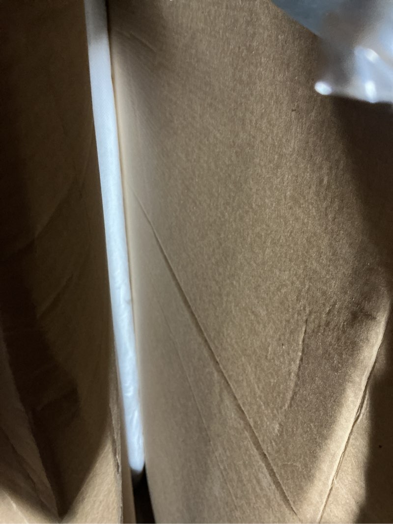 NECAUX 55 Inch Round Clear Table Cover Protector, 2mm Thick Upgraded Version, Unshrinkable Non-Slip 