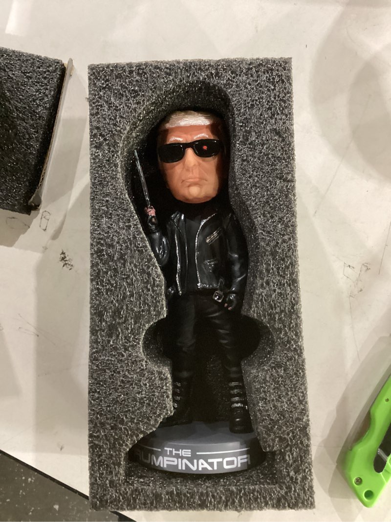 Condition photo showing New/Like New for proud patriots | the trumpinator bobblehead the #1 patriotic & president gift 2026 birthday for conservatives or gag gift for liberals