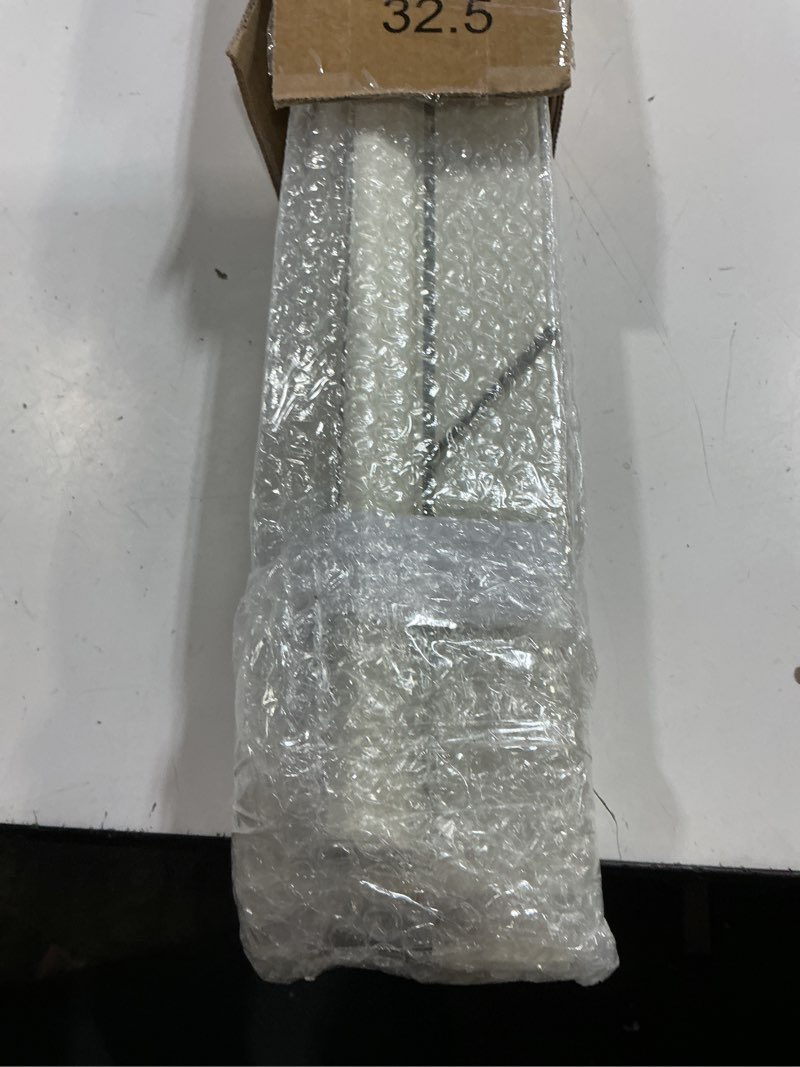 Condition photo showing Good Condition for hestia no drill cordless blackout roller shades screwless waterproof shower window blinds, auto-retraction easy install blind for bathroom/kitchen/office/exterior, cream, 32.5" w x 54" h 32.5"w x 54"h sliver birch