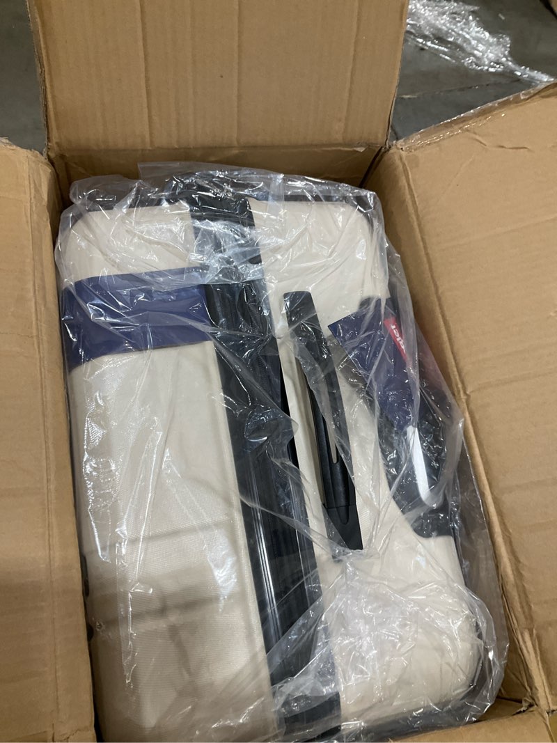 Condition photo showing As Is for Wrangler 3 Piece Astral Travel Luggage Set, Fog 3 Piece Set Fog