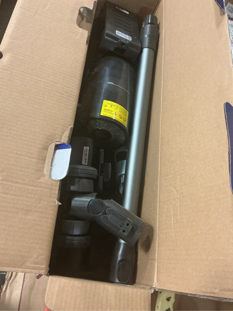 Condition photo showing As Is for tineco go pet cordless vacuum with zerotangle brush, 60 min runtime, 1l dustbin (go303)