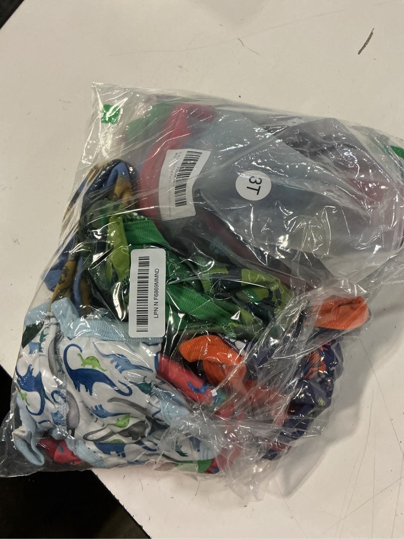 Condition photo showing Good Condition for ez moms 10 packs high waist potty training underwear for boys double absorption toddler training pants 3t-4t reusable dinosaur toddler underwear boys 3t kid confident pee pants with a laundry bag 3t boys