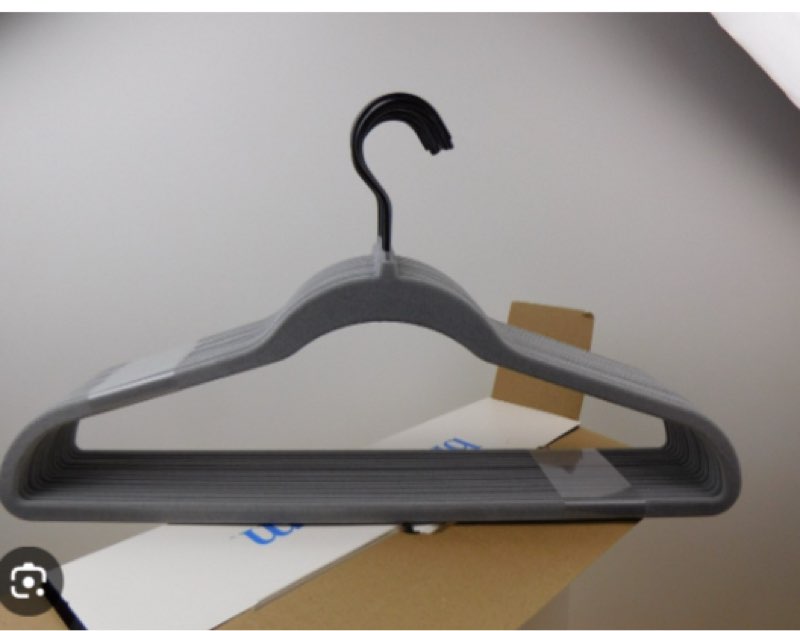 BRIGHTROOM NON SLIP VELVET SHIRT HANGERS pack of 5