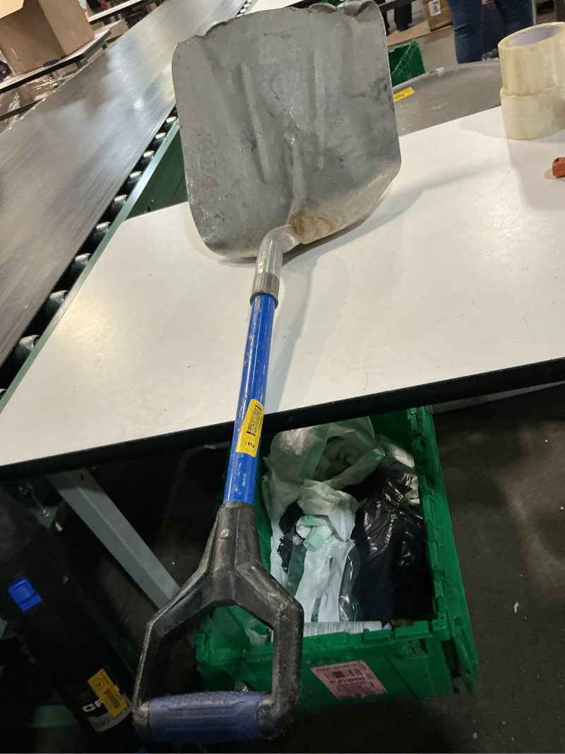 Condition photo showing As Is for kobalt 18-in fiberglass d-handle scoop
