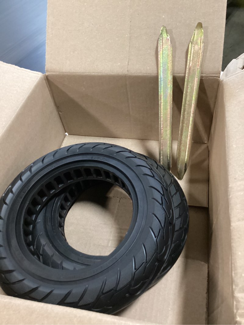Condition photo showing New/Like New for rutu 2pcs 10x2.125 scooters solid tire10 inches electric scooter wheel replacement for xiaomi m365/m365 pro/1s/pro 2 gotrax g4 gxl v2 ninebot d40x electric scooter