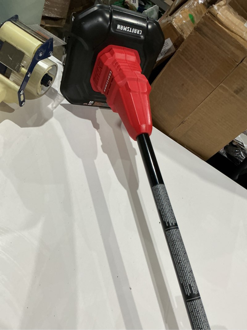 Condition photo showing As Is for craftsman  cordless tiller/cultivator (tool only