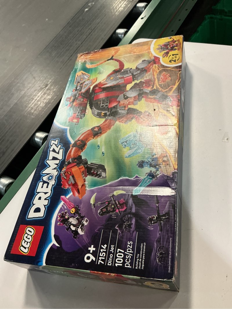 Condition photo showing item condition for LEGO DREAMZzz Dino Jet Dinosaur Building Toy for Boys & Girls - Pretend Play Set for Kids, Ages 9+, 