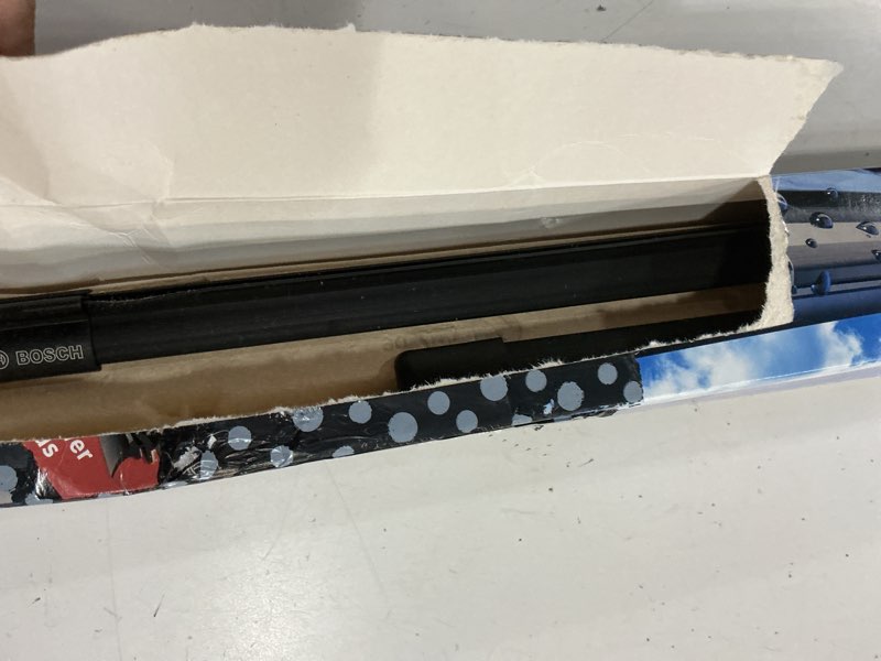 Condition photo showing As Is for bosch 3397007696 aerotwin oe replacement wiper blade set of 2 combo pack - (22" & 18") combo pack (22" & 18") top lock large & pinch tab