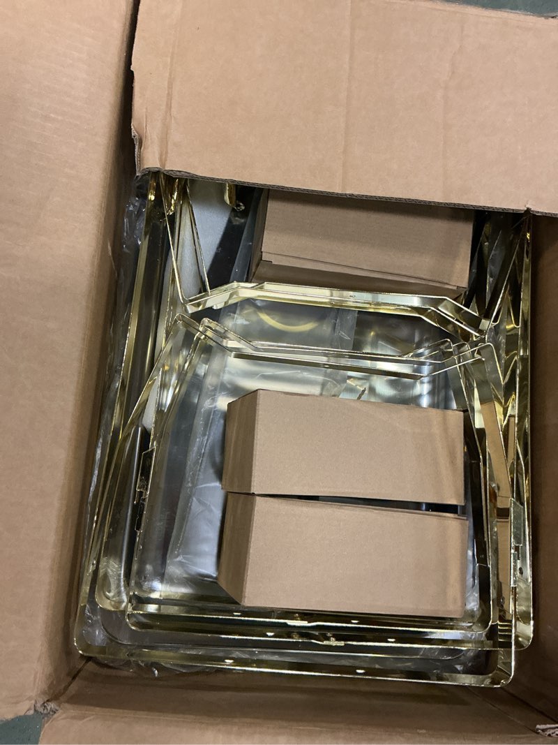 Condition photo showing Good Condition for Chafing Dishes for Buffet Set: Chafers for Catering - Chafing Dish Buffet Set with Lids | Chafers and Buffet Warmers Sets | Serving Food Warmer | Chafers Servers Sets