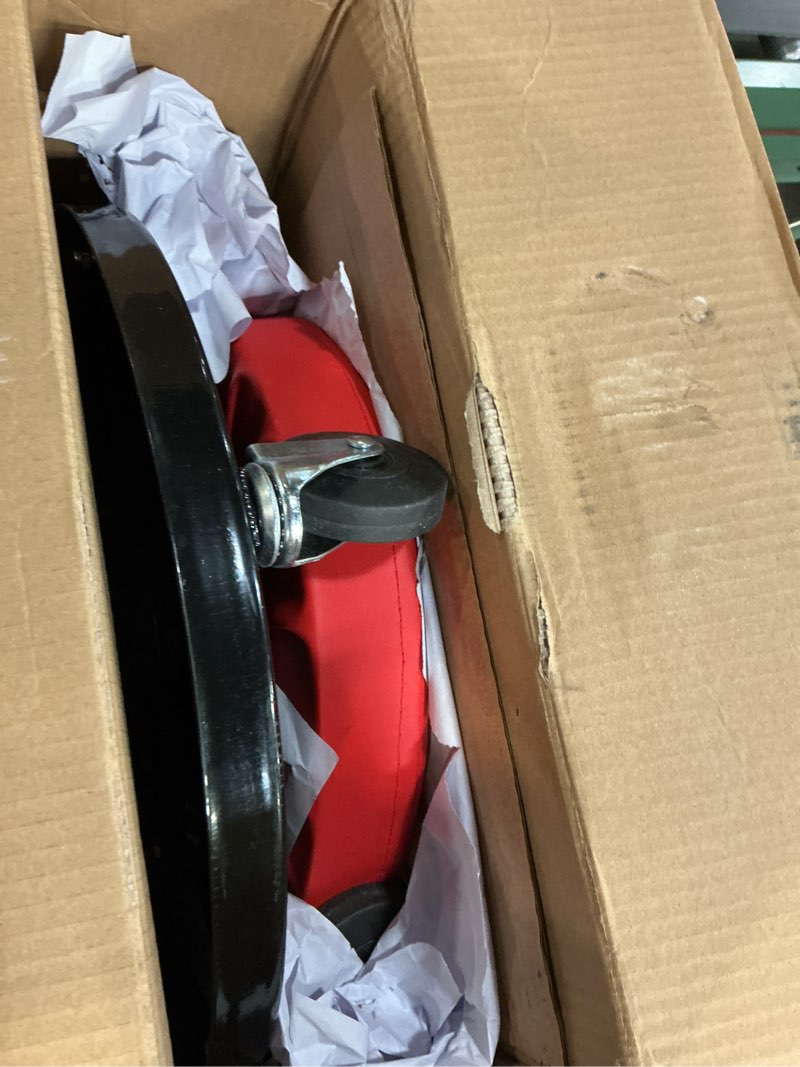 Condition photo showing Good Condition for Pro-Lift C-3001 Pneumatic Chair with 300 lbs Capacity – Black / Red