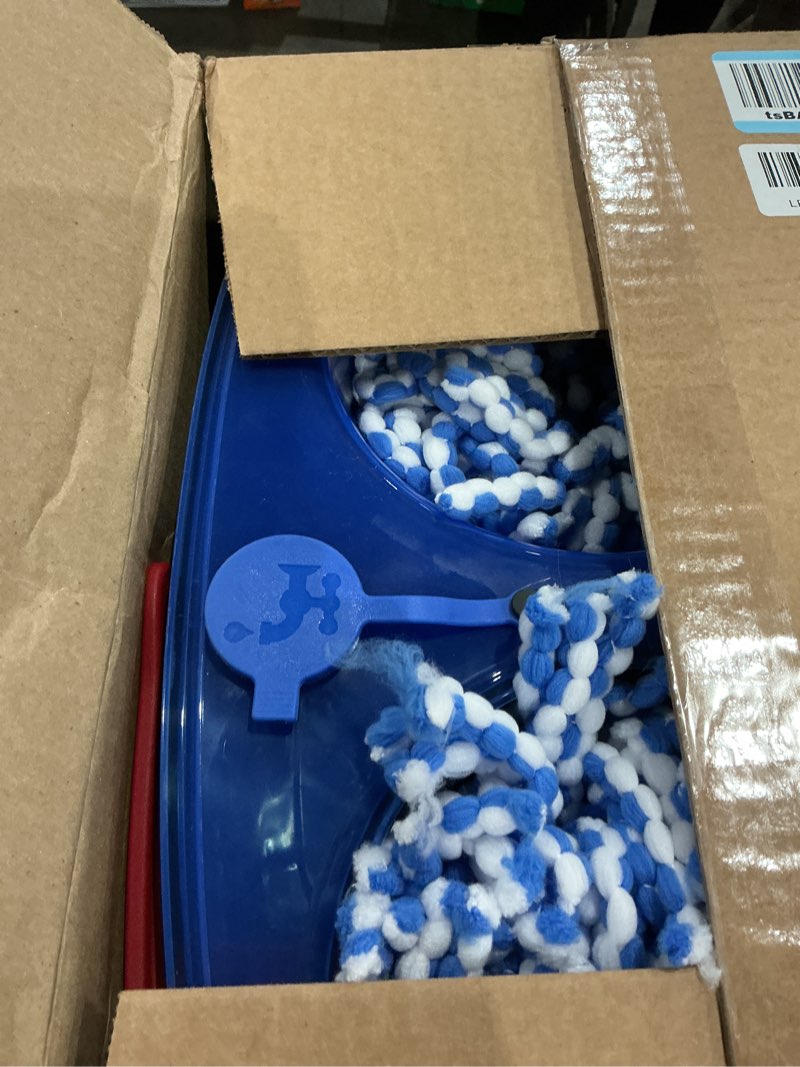 Condition photo showing Good Condition for O-Cedar RinseClean Spin Mop & Bucket System + 2 Extra Mop Heads| Clean with Water | Removes 99% of Bacteria Plastic Rinseclean Spin Mop & Bucket + 2 Extra Refills Cleaning System