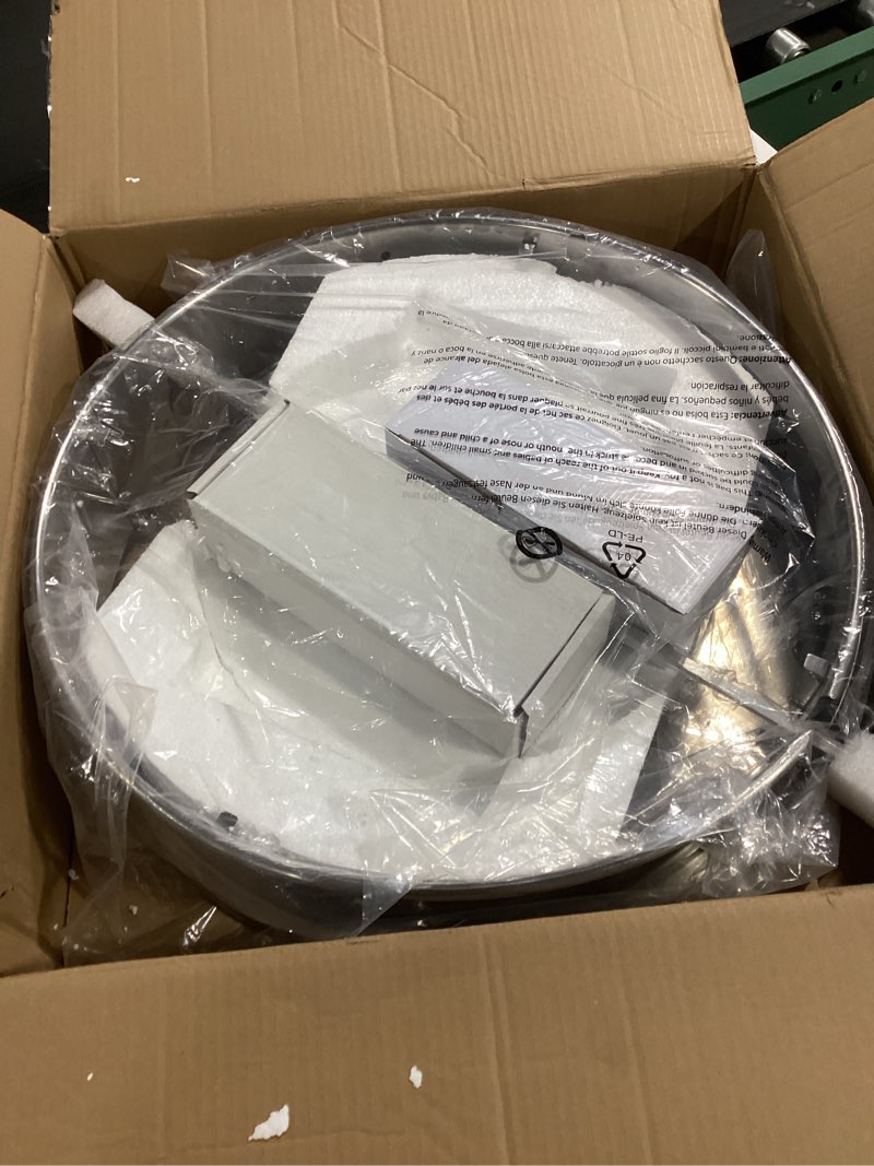 Condition photo showing Good Condition for onlyfire stainless steel multi-purpose rotisserie and pizza combo kit for weber 22-inch kettle charcoal grills - include pizza peel and pizza stone 22 1/2" kettle grill