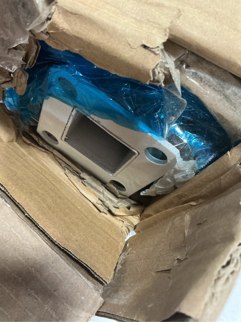 Condition photo showing Good Condition for Adjustable Handrails for Outdoor Steps – White Metal Stair Railing with Installation Kit, 3 Steps Handrail or Horizontal Use, Wrought Iron Hand Rails for Outdoor Steps 3 Steps White