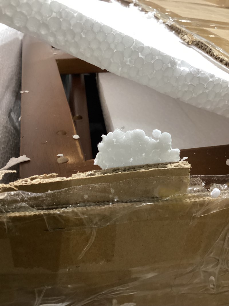 Condition photo showing Good Condition for latifolia Solid Wood Bench, Entryway Shoe Bench with Cushion, 2 Tier Shoe Storage Organizer for Hallway, Living Room(Green,31.50''L) Green 31.50''L