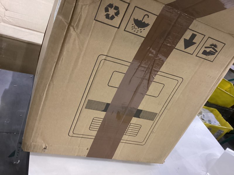Condition photo showing As Is for OIHYA 4 in 1 Bathroom Exhaust Fan with Light and Heater, 190 CFM Quiet Bathroom Exhaust Fan, 1800W H