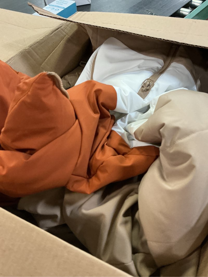 Condition photo showing Good Condition for Fisoew Womens One Piece Ski Suit Warm Waterproof Snowsuits Winter Snow Jumpsuits Outdoor Sports Outerwear Camel XX-Large