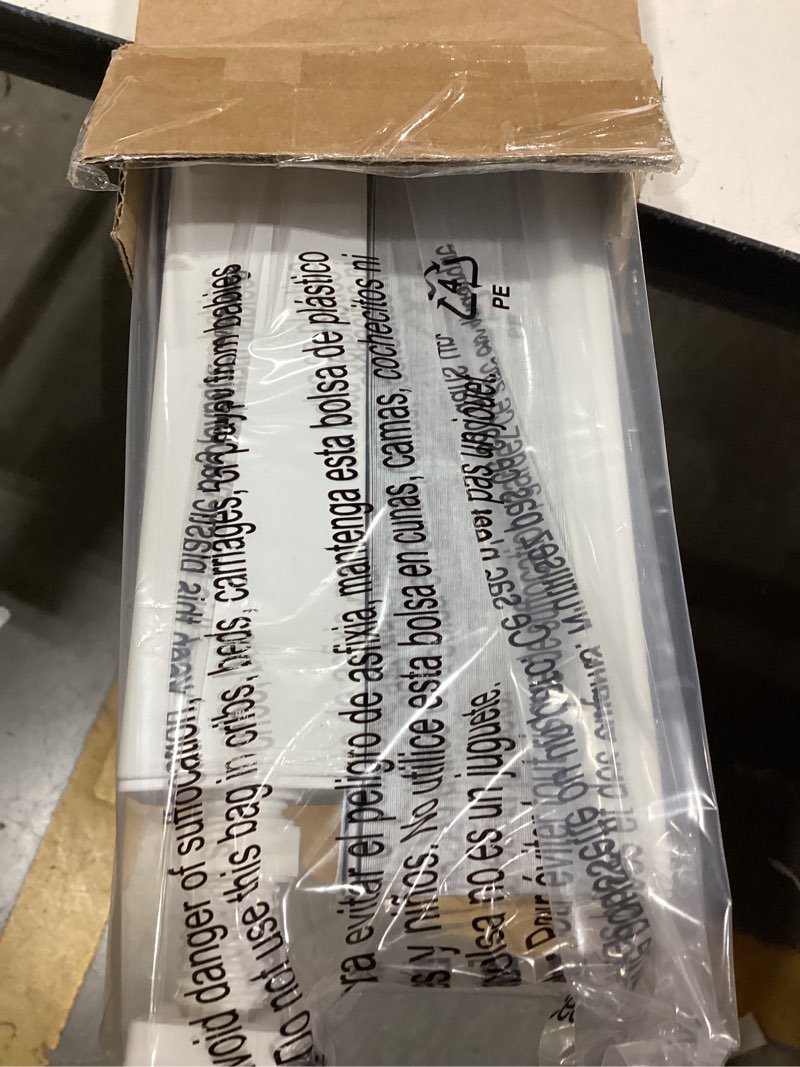 Condition photo showing New/Like New for LazBlinds No Tools No Drill Cordless Cellular Shades, Blackout Light Blocking Honeycomb Shades for Home, Thermal Insulation Blinds for Windows, 36" W x 48" H, White Blackout-white 36" W x 48" H