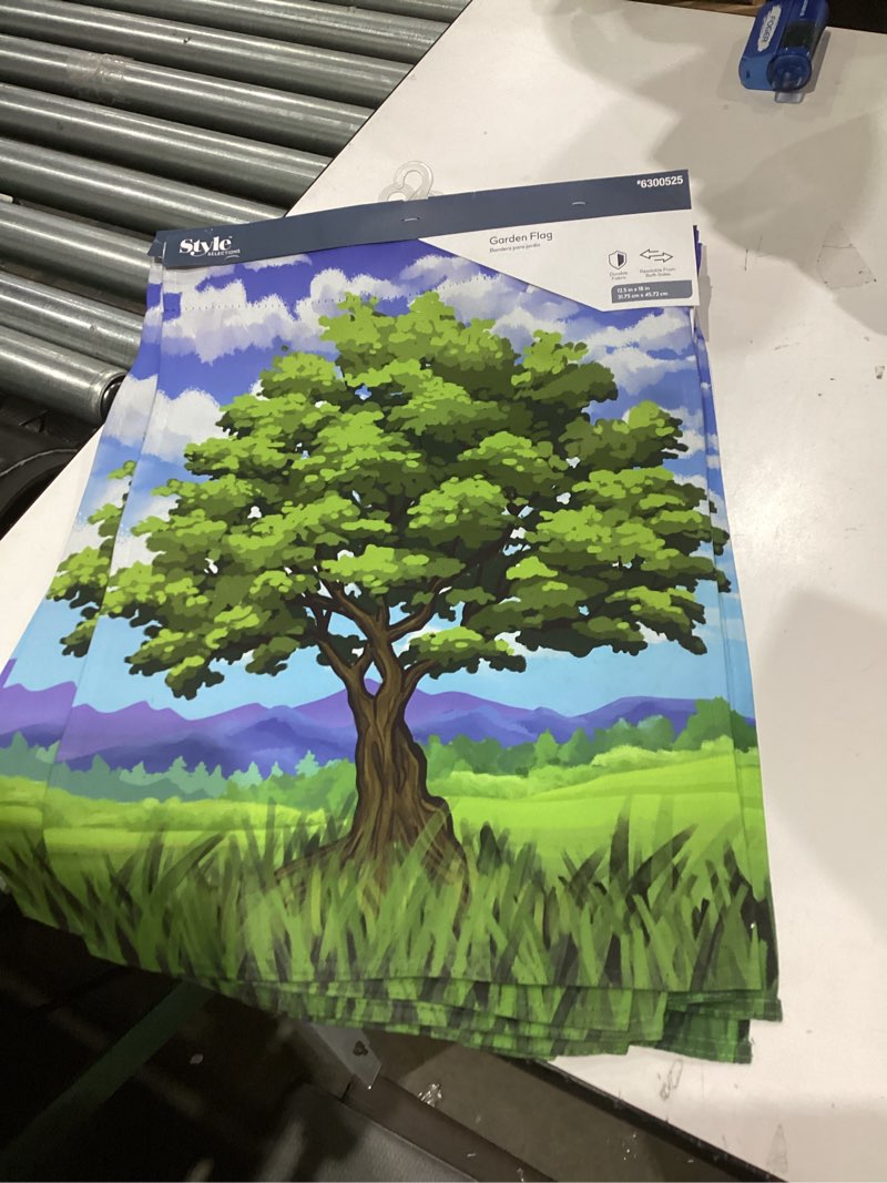 Condition photo showing Good Condition for Style Selections Summer Garden flag