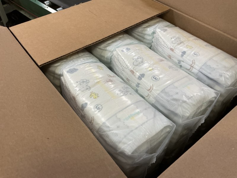 Condition photo showing Good Condition for Pampers Swaddlers Diapers, Size 3 (13-26 lbs), 168 Count, Absorbent, Keeps Baby Dry and Comfortable, Skin Safe Disposable Baby Diaper Size 3 168