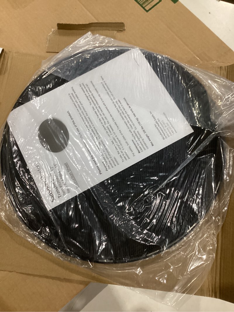 Condition photo showing Good Condition for sammons preston transfer disc, 15" pivot disc for safe transfers with 360° rotation, non-slip surface for sitting or standing, mobility aid for elderly, caregivers, and disabled, lightweight design 15 inch diameter