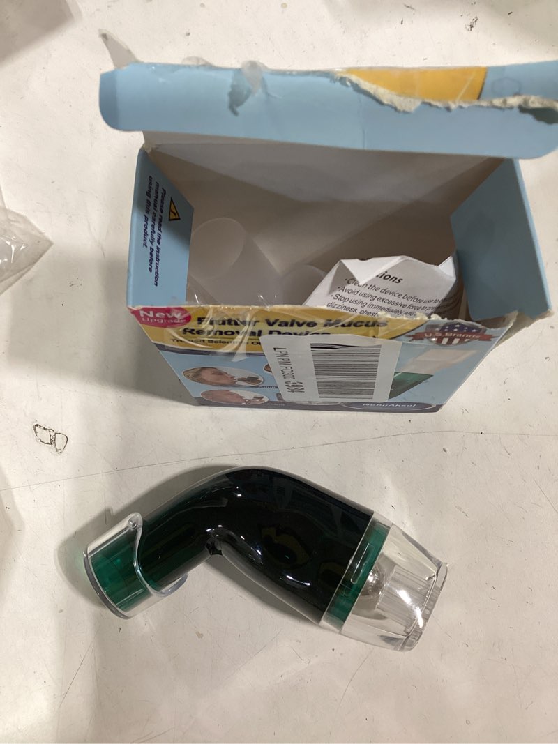 Condition photo showing Good Condition for Flutter Valve Breathing Exercise Device for Lungs, Lung Exerciser Device, Mucus Relief Device Exhale Blue Green-03