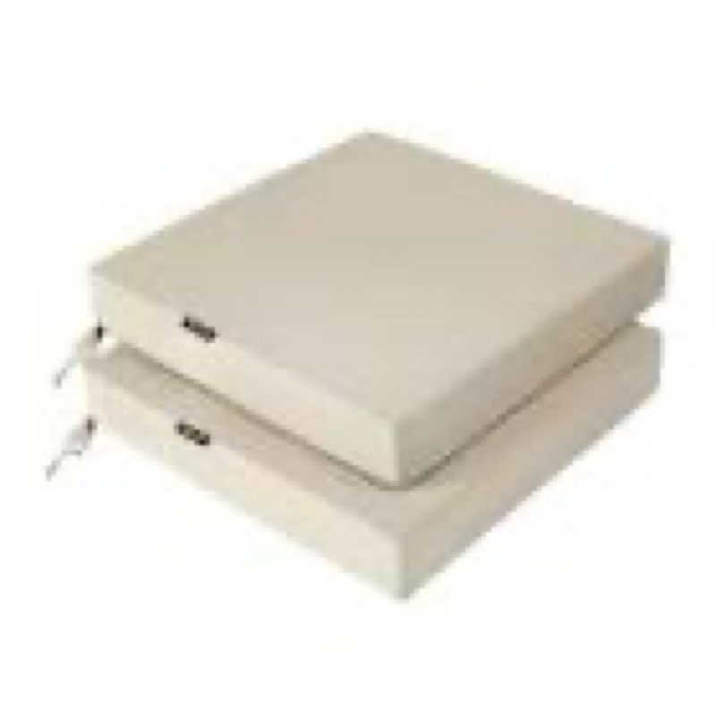 favoyard patio chair cushions 19 x 19 x 3 inch waterproof outdoor seat cushions for patio furniture 
