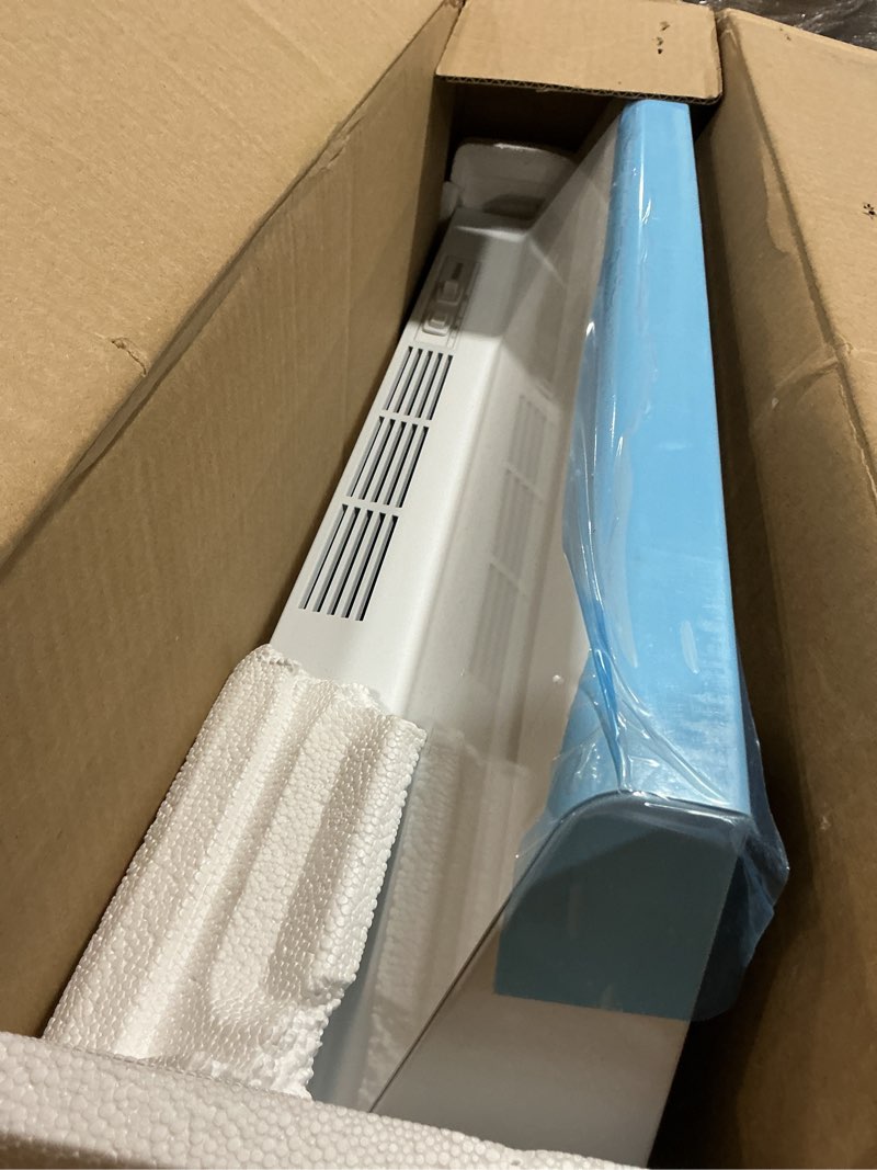 Condition photo showing As Is for Broan-NuTone 413001 Non-Ducted Ductless Range Hood with Lights Exhaust Fan for Under Cabinet, 30-Inch, White White 30-Inch