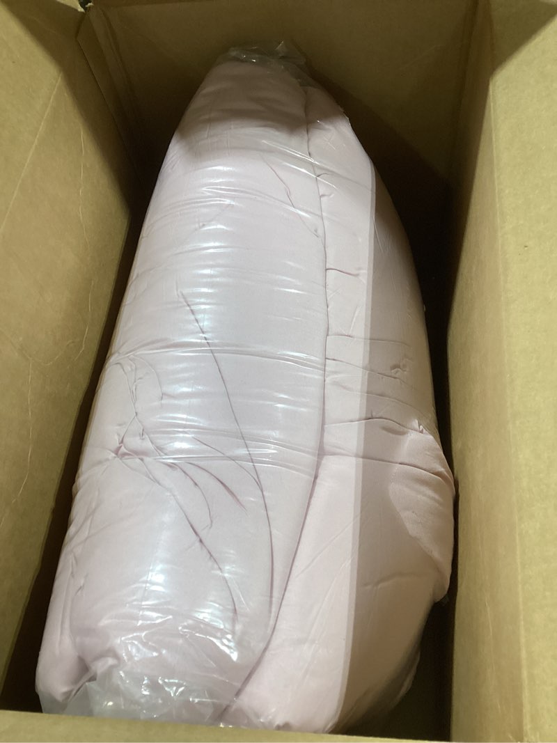 Condition photo showing Good Condition for WONGS BEDDING Queen Size Comforter Set, 8 Pieces Pink Floral Bed in a Bag Comferter Sets, Botanical 