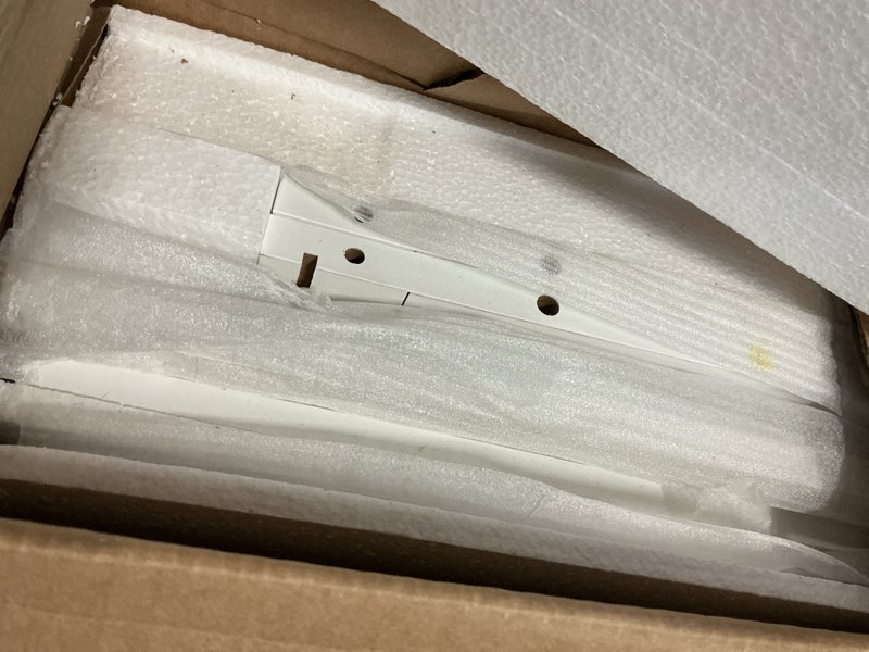 Condition photo showing New/Like New for Spirich Over The Toilet Storage Cabinet, Bathroom Above Toilet Storage Cabinet with Doors and Adjustable Shelves, White