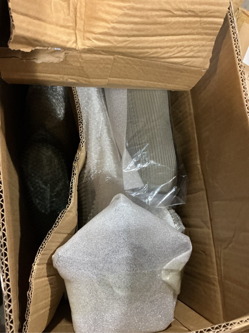 Condition photo showing New/Like New for TRALT Ergonomic Office Chair - Desk Chair with Wave High Back Adjustable Lumbar Support Computer Chair - Gaming Chairs Mesh Backrest and PU Leather Seat for Home Reading Chairs to Adults(Grey)